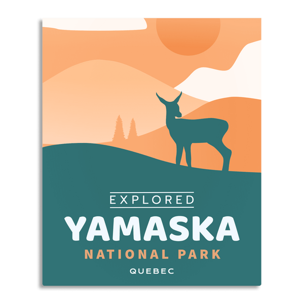 Yamaska National Park 'Explored' Poster