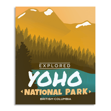 Load image into Gallery viewer, Yoho National Park &#39;Explored&#39; Poster

