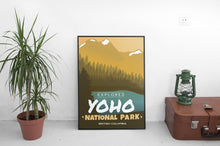 Load image into Gallery viewer, Yoho National Park &#39;Explored&#39; Poster - Canada Untamed
