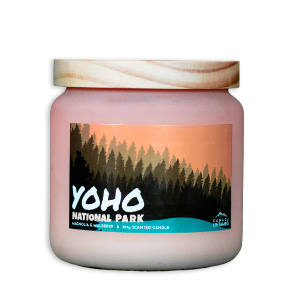 Yoho National Park 'MAGNOLIA & MULBERRY' Scented Candle - Canada Untamed