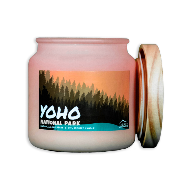 Yoho National Park 'MAGNOLIA & MULBERRY' Scented Candle - Canada Untamed
