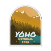 Load image into Gallery viewer, Yoho National Park of Canada Waterproof Vinyl Sticker - Canada Untamed
